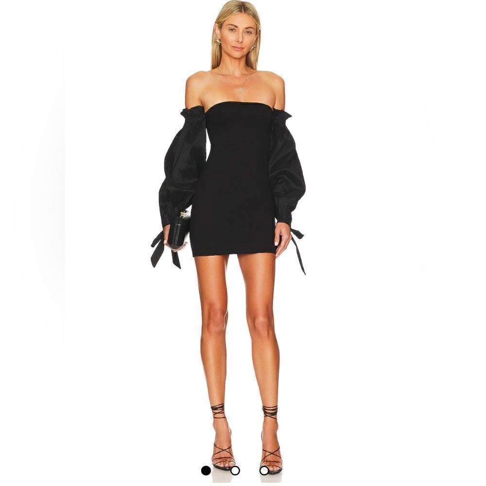 Revolve majorelle sky dress in black